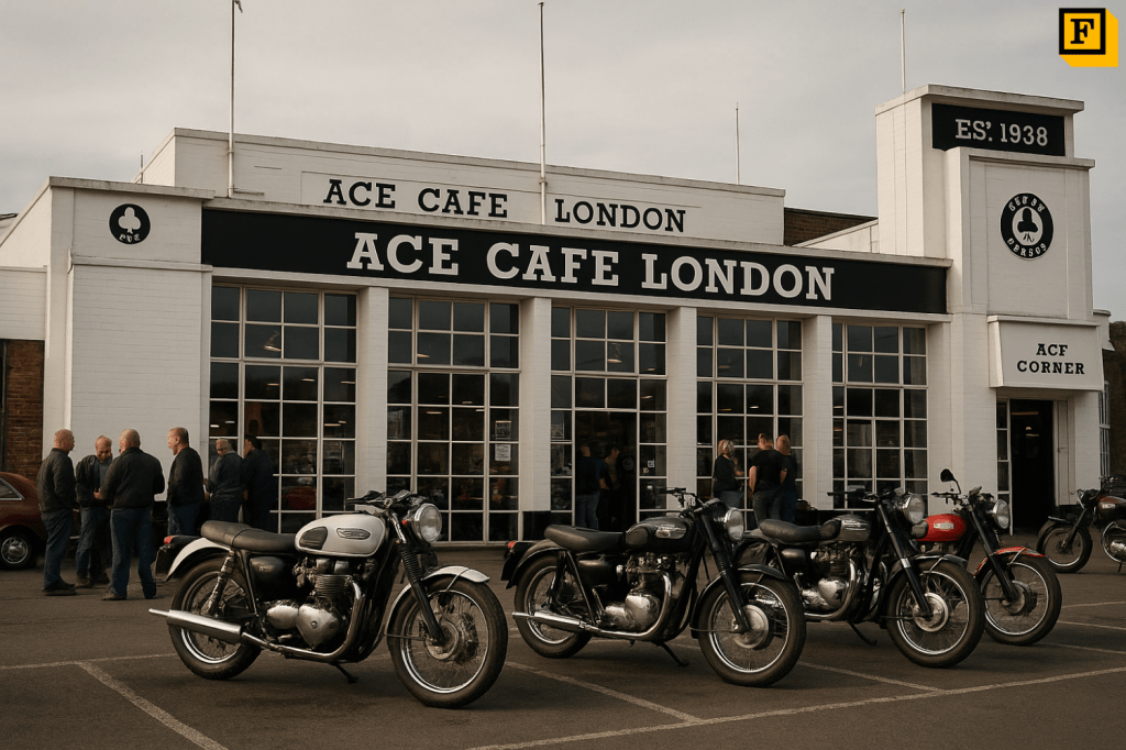 Explore o Ace Cafe: Onde Rock’n’Roll e Motocicletas se&nbsp;Encontram.